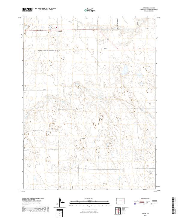 Anton topographic map thumbnail