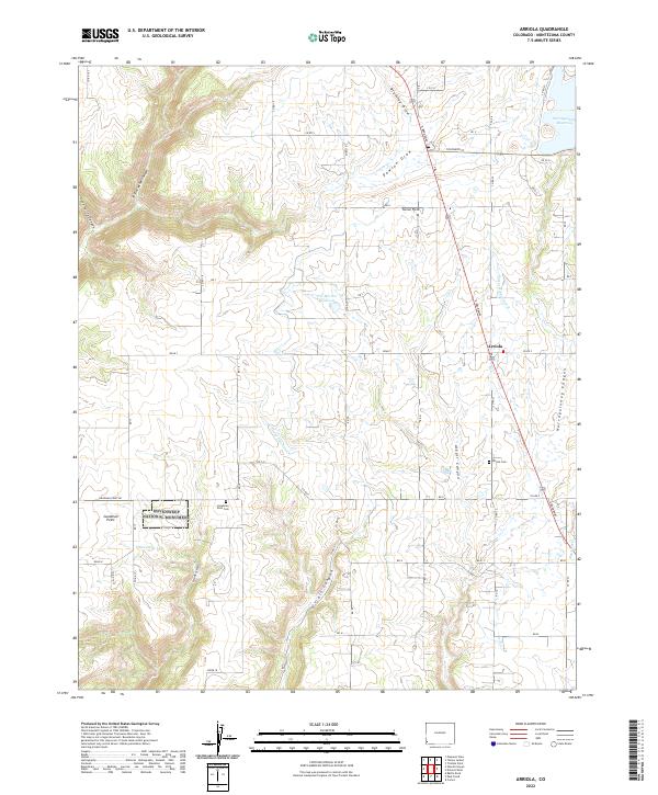 Arriola topographic map thumbnail
