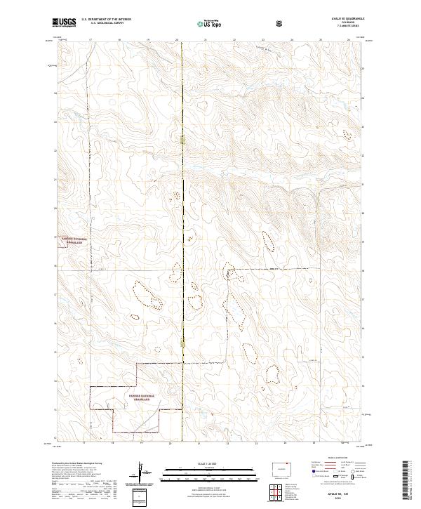 Avalo SE topographic map thumbnail