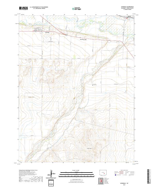 Avondale topographic map thumbnail
