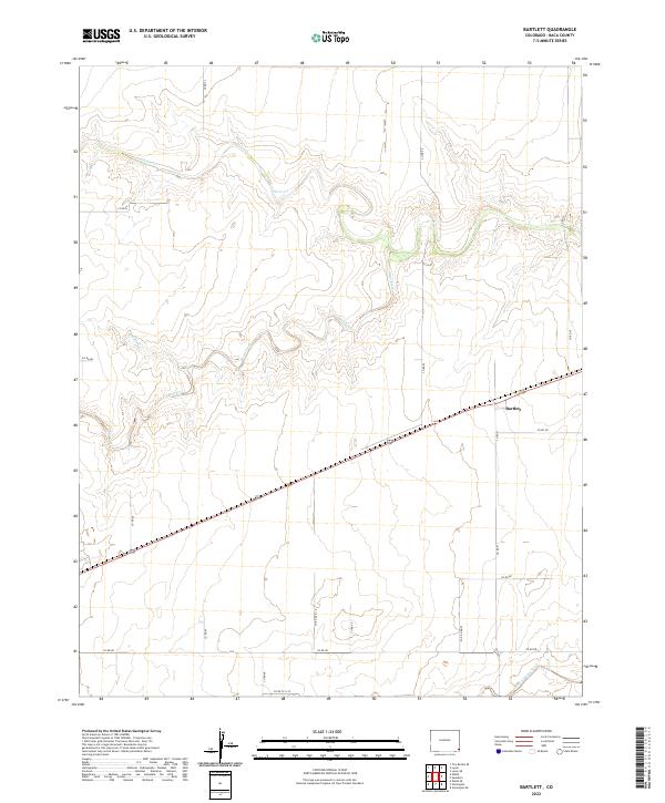 Bartlett topographic map thumbnail