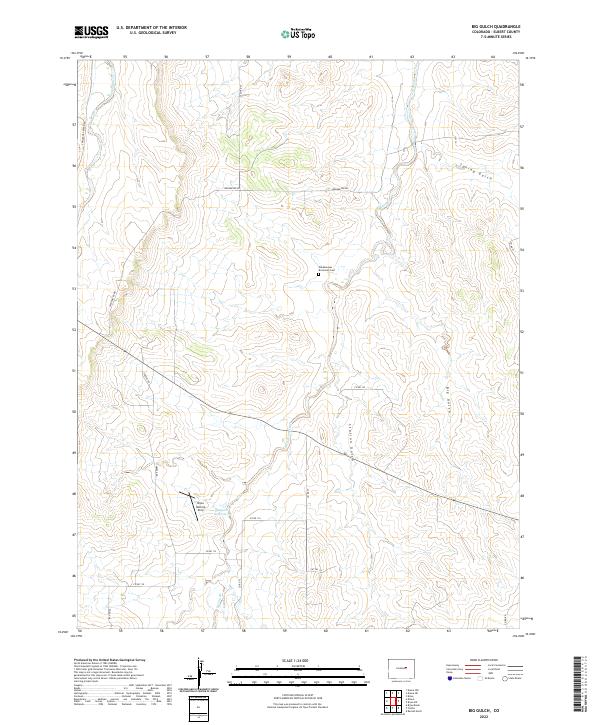 Big Gulch topographic map thumbnail