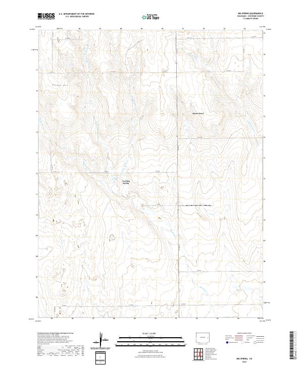 Big Spring topographic map thumbnail