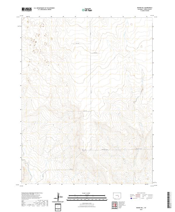Boone Hill topographic map thumbnail