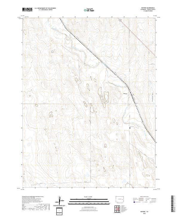 Boyero topographic map thumbnail