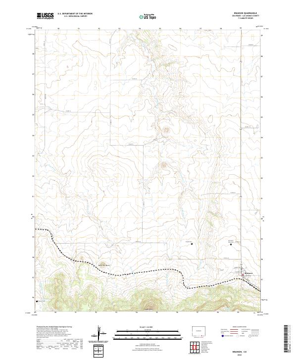 Branson topographic map thumbnail