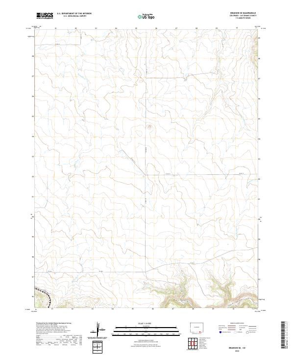 Branson SE topographic map thumbnail