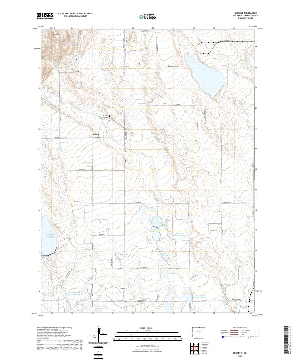Buckeye topographic map thumbnail