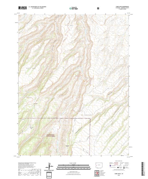 Camel Back topographic map thumbnail