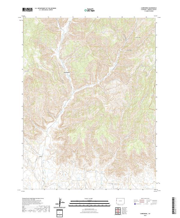 Carbonera 2022 topographic map thumbnail