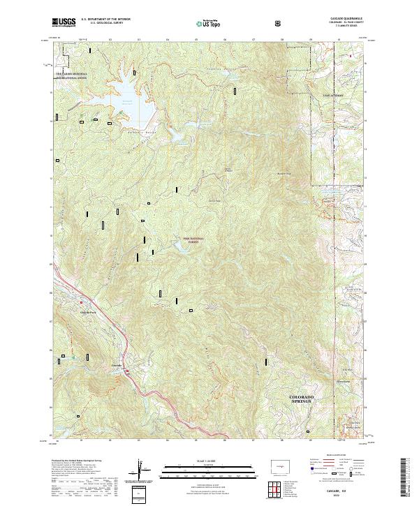 Cascade topographic map thumbnail