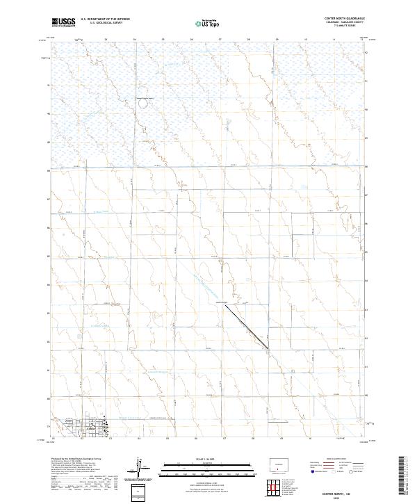 Center North topographic map thumbnail