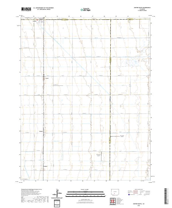 Center South topographic map thumbnail