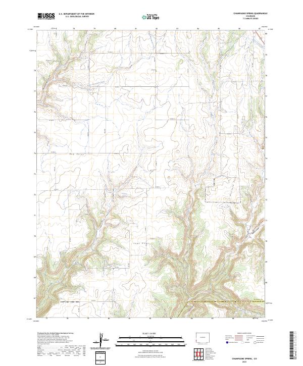 Champagne Spring topographic map thumbnail
