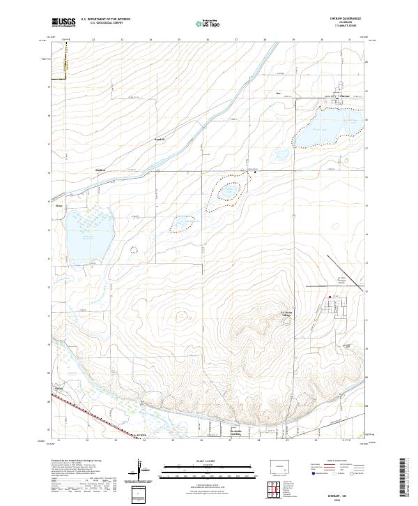 Cheraw topographic map thumbnail