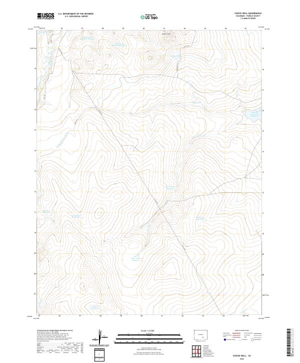 Chicos Well topographic map thumbnail