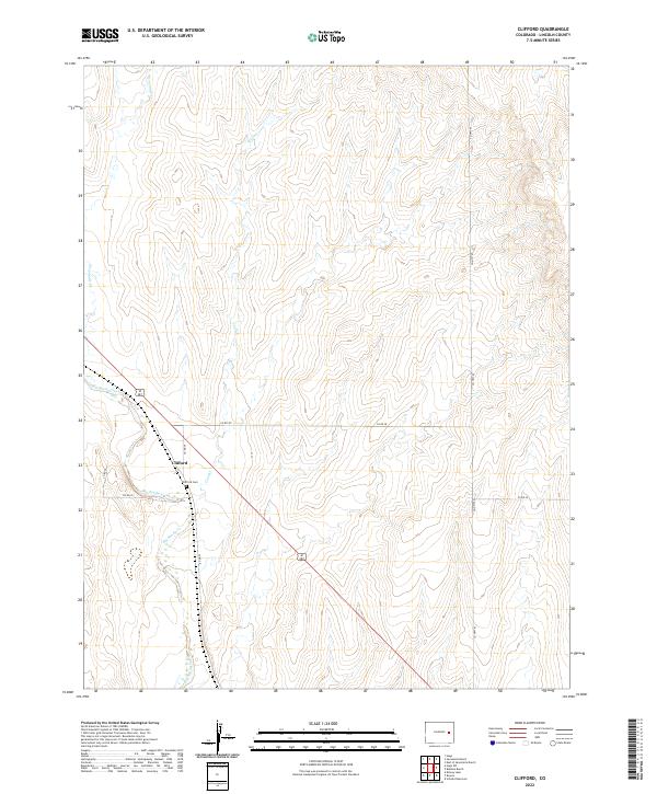 Clifford topographic map thumbnail