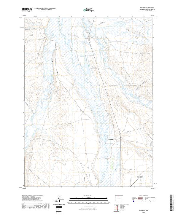 Cowdrey topographic map thumbnail