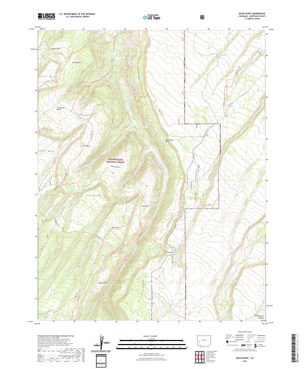 Davis Point topographic map thumbnail