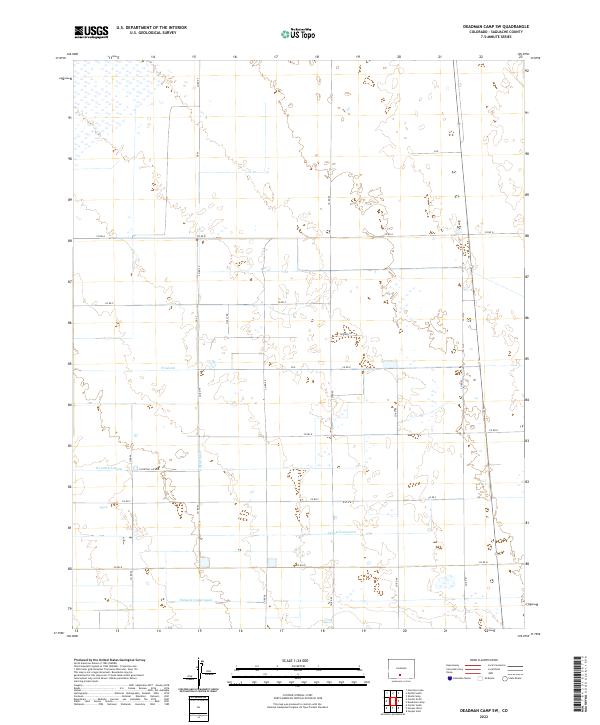 Deadman Camp SW topographic map thumbnail