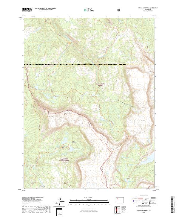 Devils Causeway topographic map thumbnail