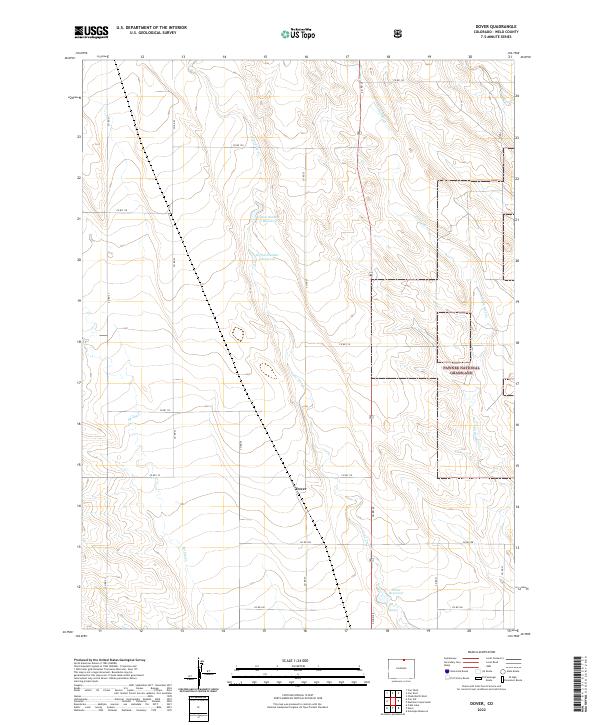 Dover topographic map thumbnail