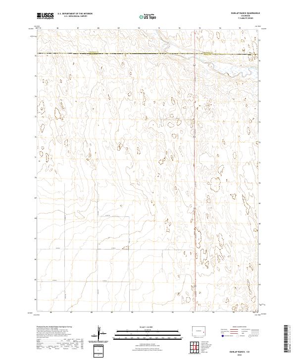 Dunlap Ranch topographic map thumbnail