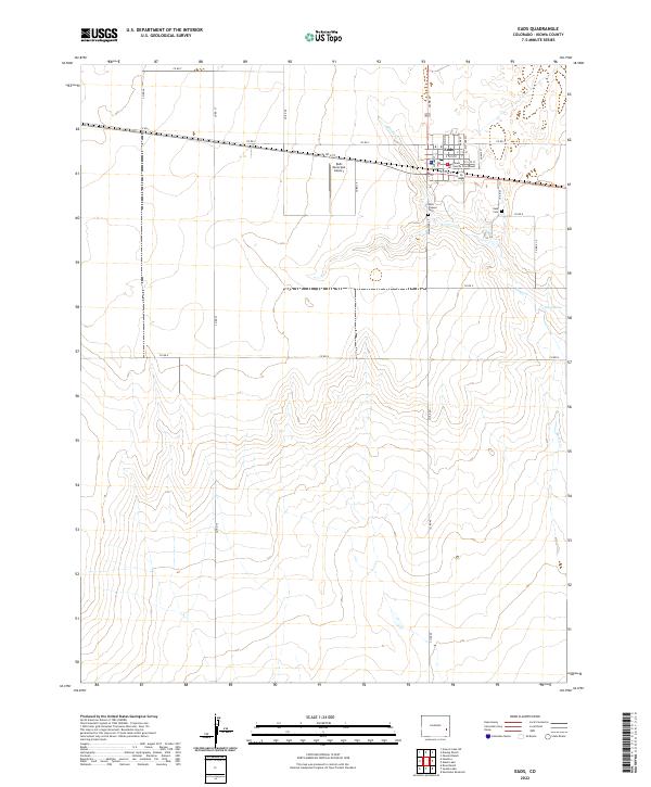 Eads topographic map thumbnail