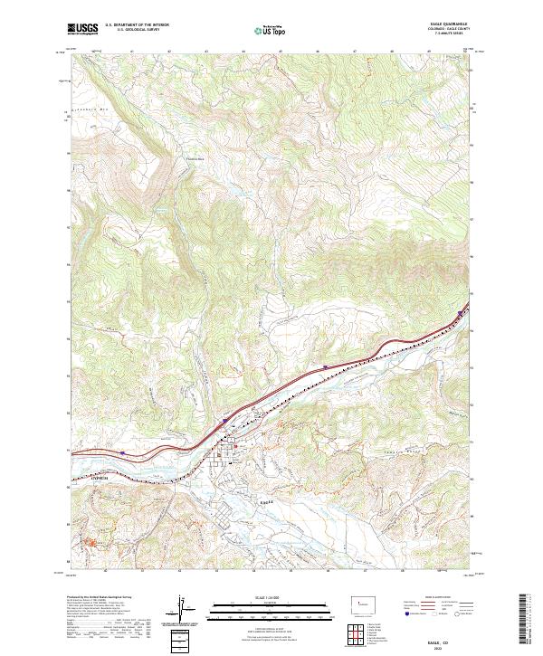 Eagle topographic map thumbnail