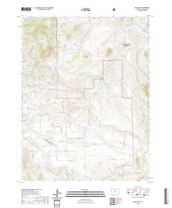Eagle Rock topographic map thumbnail