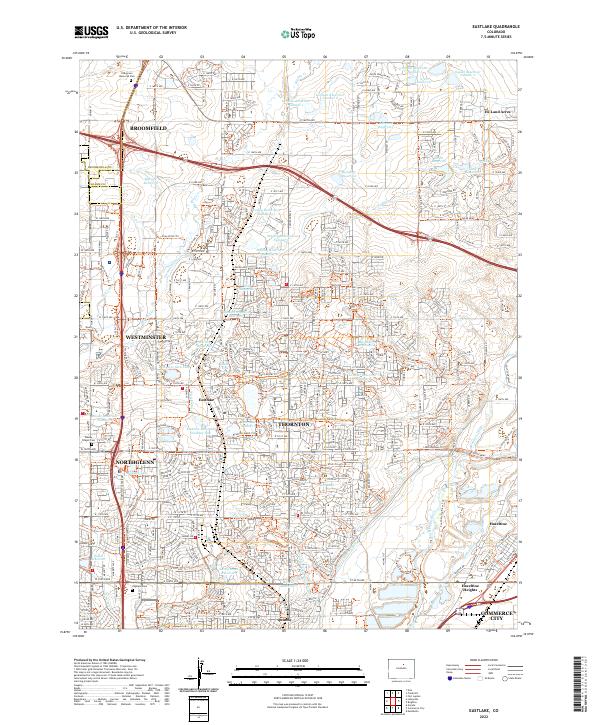 Eastlake topographic map thumbnail