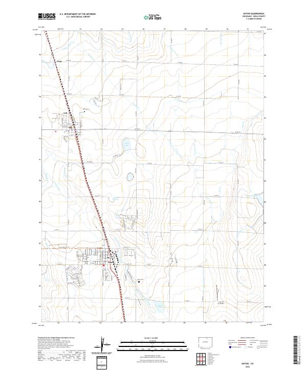 Eaton topographic map thumbnail