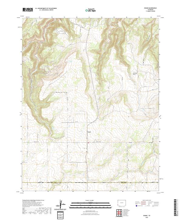Egnar topographic map thumbnail