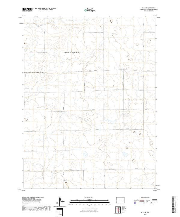 Elba NE topographic map thumbnail