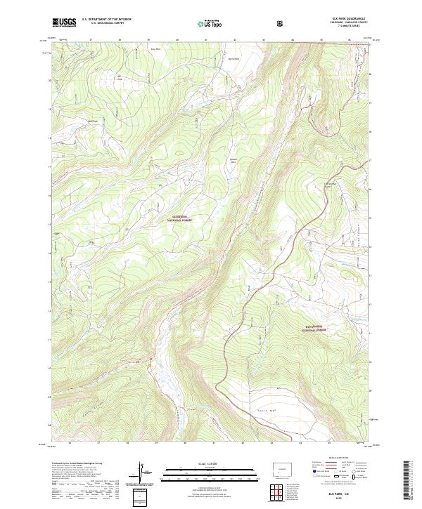 Elk Park topographic map thumbnail