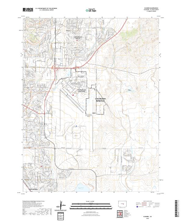 Elsmere topographic map thumbnail