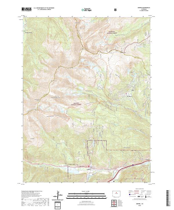 Empire topographic map thumbnail