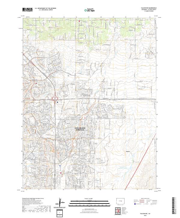 Falcon NW topographic map thumbnail