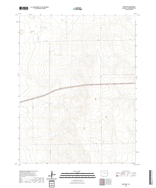 Firstview topographic map thumbnail