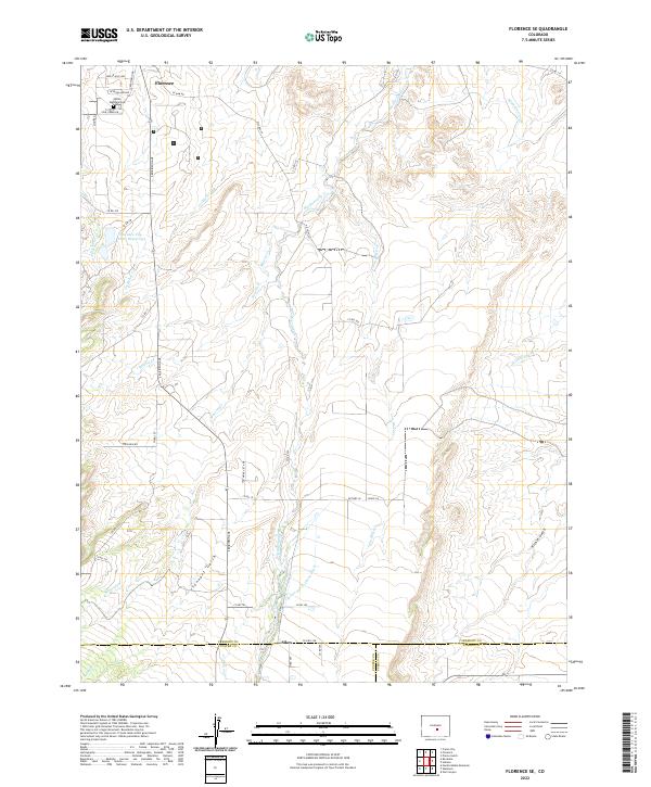Florence SE topographic map thumbnail