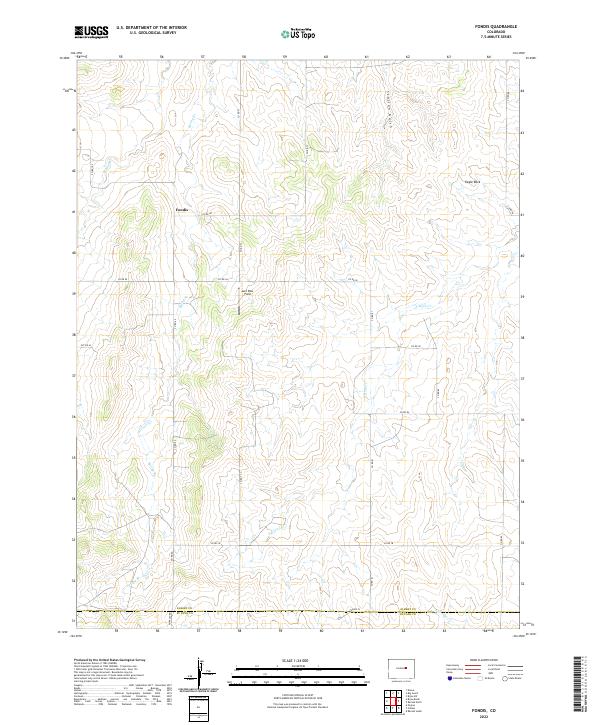 Fondis topographic map thumbnail