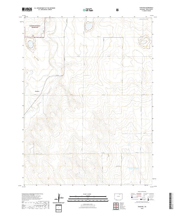 Fosston topographic map thumbnail