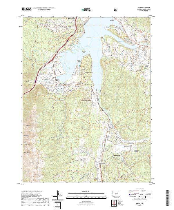 Frisco topographic map thumbnail