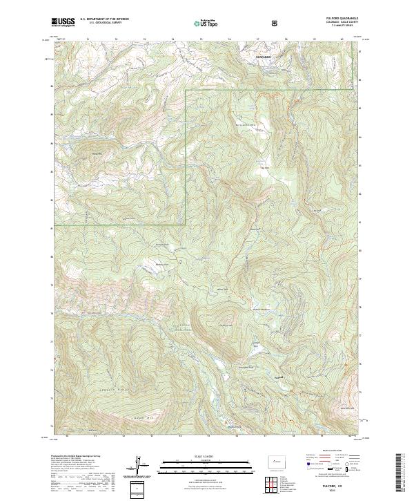 Fulford topographic map thumbnail