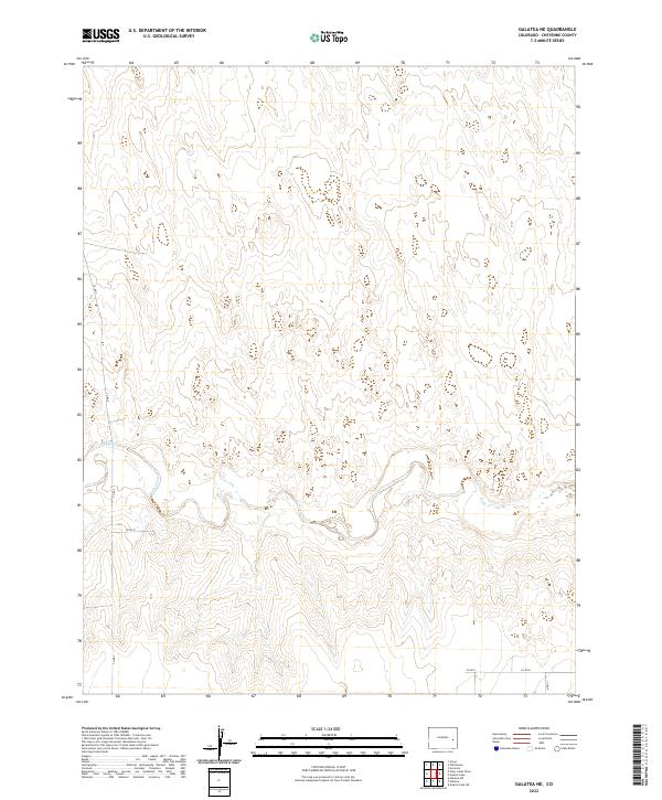 Galatea NE topographic map thumbnail