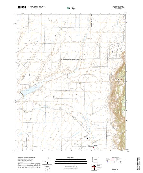Garcia topographic map thumbnail