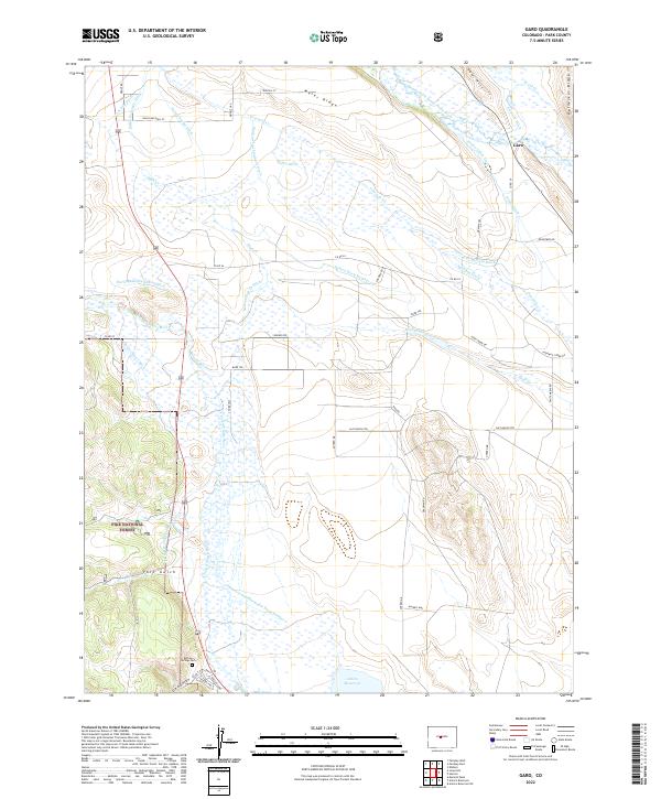 Garo topographic map thumbnail