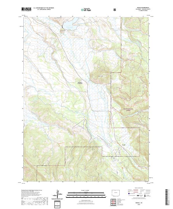 Gould topographic map thumbnail