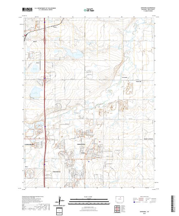 Gowanda topographic map thumbnail