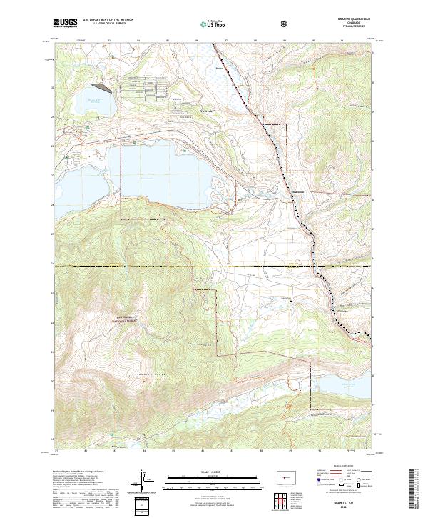 Granite topographic map thumbnail